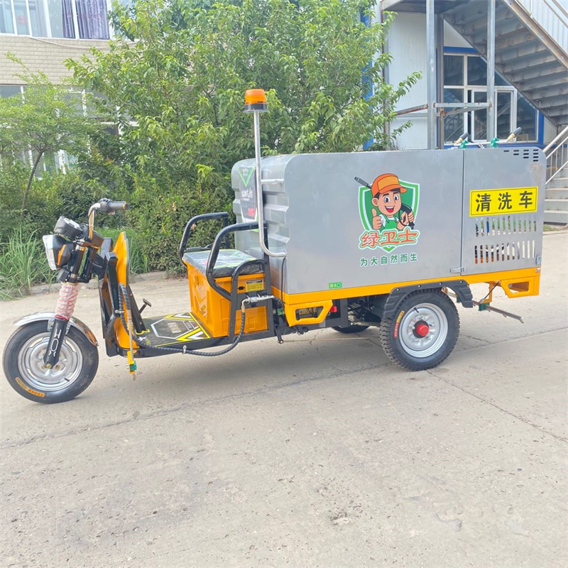 台南电动高压冲洗车CX700A（不锈钢箱体）