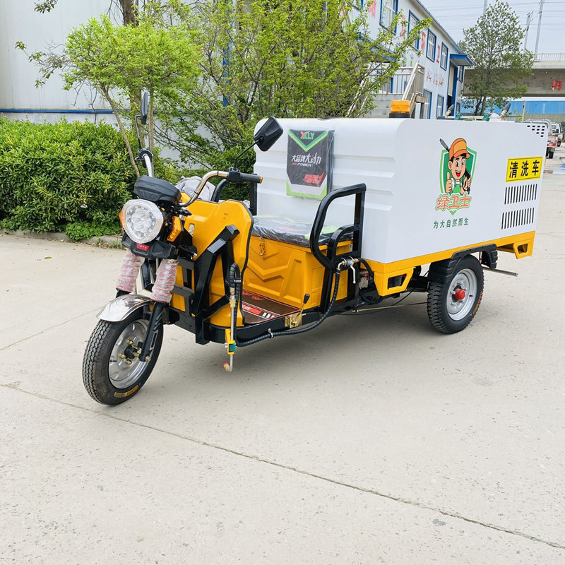 台南电动三轮高压清洗车CX700B（铁镀锌箱体）