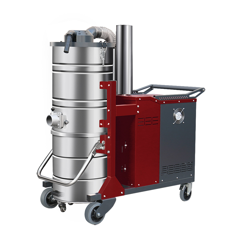 台南坦洁380V 双桶手动反吹工业吸尘器X8系列